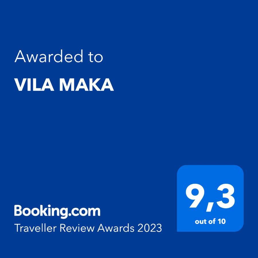 Vila Maka Appartement Budva Buitenkant foto